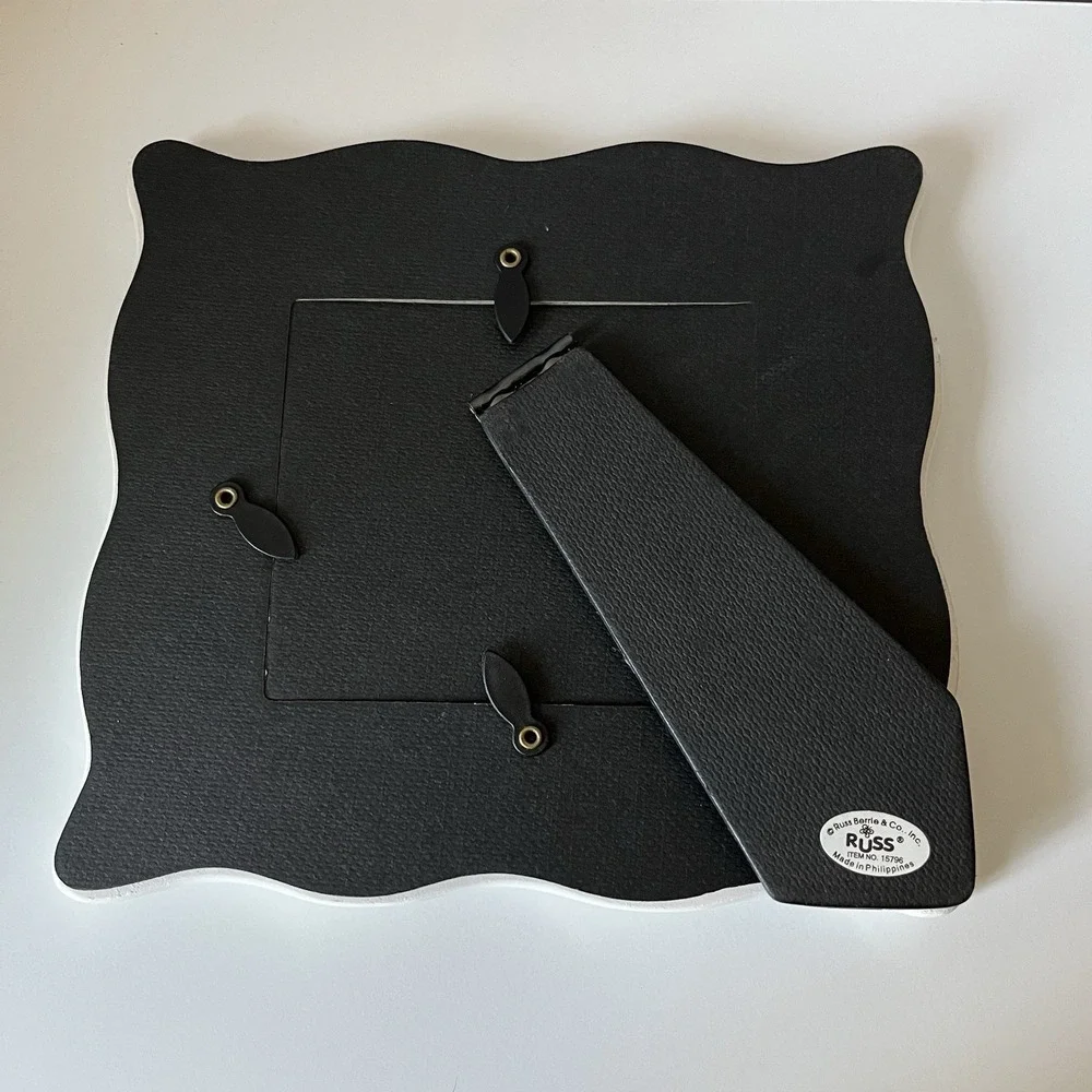 Russ Ceramic Picture Frame Fits 3.5